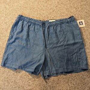 Anne Klein pull-on flowy shorts size XL
